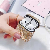 Zore Apple ile uyumlu Airpods ile uyumlu Kılıf Diamond Silikon - 6