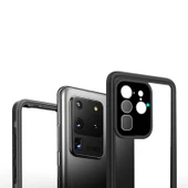 Zore Galaxy ile uyumlu S20 Ultra Kılıf 1-1 Su Geçirmez Kılıf - 8