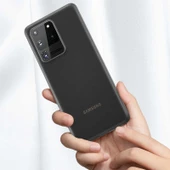 Zore Galaxy ile uyumlu S20 Ultra Kılıf 1.Kalite PP Silikon - 4