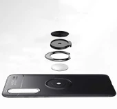 Zore Huawei ile uyumlu P Smart Pro 2019 Kılıf Ravel Silikon Kapak - 5