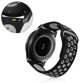 Zore Galaxy ile uyumlu Watch 46mm (22mm) KRD-02 Silikon Kordon - 3