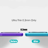 Zore Realme ile uyumlu 5 Pro Kamera Lens Koruyucu Cam Filmi - 3