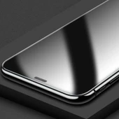 Zore Apple ile uyumlu iPhone 11 Pro Anti-Dust Mat Privacy Temperli Ekran Koruyucu - 5