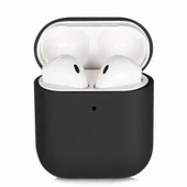Zore Apple ile uyumlu Airpods ile uyumlu Kılıf Silk Silikon - 7