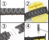 Zore Gear ile uyumlu S2 (20mm) Mat Seramik Metal Kordon - 3