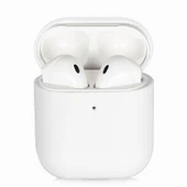 Zore Apple ile uyumlu Airpods ile uyumlu Kılıf Silk Silikon - 6