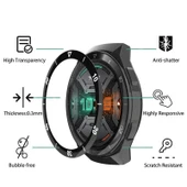 Zore Huawei ile uyumlu GT 2E 46mm ​Sport PMMA Pet Saat Ekran Koruyucu thumbnail 4