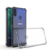 Zore Galaxy ile uyumlu A11 Kılıf Nitro Anti Shock Silikon - 9