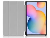 Zore Galaxy ile uyumlu Tab S6 Lite P610 Smart Cover Standlı 1-1 Kılıf thumbnail 4