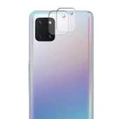 Zore Galaxy ile uyumlu A91 (S10 Lite) Nano Kamera Koruyucu - 5