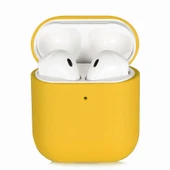 Zore Apple ile uyumlu Airpods ile uyumlu Kılıf Silk Silikon - 5