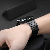 Zore Galaxy ile uyumlu Watch 42mm (20mm) KRD-20 Metal Kordon - 8