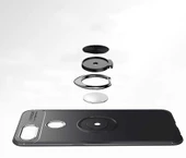 Zore Oppo ile uyumlu A5S Kılıf Ravel Silikon Kapak - 2