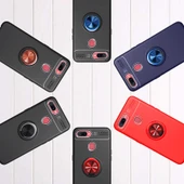 Zore Oppo ile uyumlu A5S Kılıf Ravel Silikon Kapak - 7