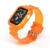 Zore Apple ile uyumlu Watch 38mm KRD-27 Silikon Kordon - 8