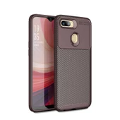 Zore Oppo ile uyumlu A5S Kılıf Negro Silikon Kapak - 12