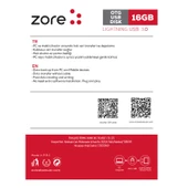 Zore 3.0 Lightning Metal OTG 16 GB - 2