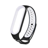 Zore Xiaomi ile uyumlu Mi Band 5 KRD-02 Silikon Kordon - 7
