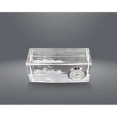 İstanbul Tasarımlı Kristal Saatli Biblo thumbnail 2