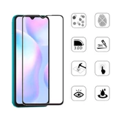 Zore Xiaomi ile uyumlu Redmi 9A Kenarları Kırılmaya Dayanıklı Cam Ekran Koruyucu - 2