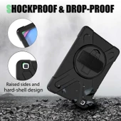 Zore Galaxy ile uyumlu Tab S6 Lite P610 Kılıf Defender Tablet Silikon thumbnail 6