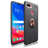 Zore Oppo ile uyumlu A5S Kılıf Ravel Silikon Kapak - 1
