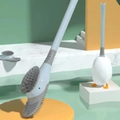 TİNEKE   Silikon Tuvalet Klozet Detay Temizleme Fırçası Ördek Tasarımlı Hazneli - 8