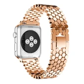 Zore Apple ile uyumlu Watch 42mm KRD-30 Metal Kordon thumbnail 7