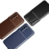 Zore Huawei ile uyumlu P40 Lite 5G Kılıf Negro Silikon Kapak - 4