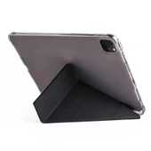 Zore Apple ile uyumlu iPad Pro 12.9 2020 (4.Nesil) Kılıf Tri Folding Kalem Bölmeli Standlı Kılıf - 6