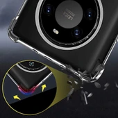 Zore Huawei ile uyumlu Mate 40 Pro Kılıf Nitro Anti Shock Silikon - 6