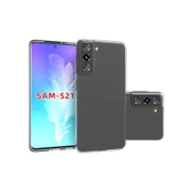 Zore Galaxy ile uyumlu S21 Kılıf Süper Silikon Kapak - 12