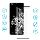 Zore Galaxy ile uyumlu S21 Ultra Süper Pet Ekran Koruyucu Jelatin - 2