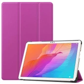 Zore Huawei ile uyumlu MatePad T10S Smart Cover Standlı 1-1 Kılıf - 5
