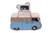 Dekoratif Metal Minibüs Çerçeveli ve Kumbaralı Hediyelik (3395S) thumbnail 1