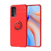 Zore Oppo ile uyumlu Reno 4 Kılıf Ravel Silikon Kapak - 10