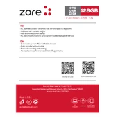 Zore 3.0 Lightning Metal OTG 128 GB - 2