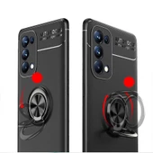 Zore Oppo ile uyumlu Reno 5 Pro 5G Kılıf Ravel Silikon Kapak - 5