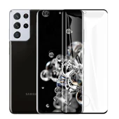 Zore Galaxy ile uyumlu S21 Ultra Süper Pet Ekran Koruyucu Jelatin - 8