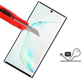 Zore Galaxy ile uyumlu Note 10 Kavisli Full Yapışkanlı Cam Ekran Koruyucu - 2