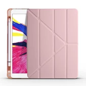 Zore Apple ile uyumlu iPad Pro 10.5 (7.Nesil) Kılıf Tri Folding Kalem Bölmeli Standlı Kılıf thumbnail 6