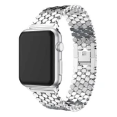 Zore Apple ile uyumlu Watch 42mm KRD-30 Metal Kordon thumbnail 8