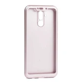 Zore Huawei ile uyumlu Mate 20 Lite Kılıf 360 3 Parçalı Rubber Kapak - 4
