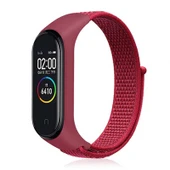 Zore Xiaomi ile uyumlu Mi Band 6 KRD-03 Hasır Kordon - 11