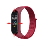 Zore Xiaomi ile uyumlu Mi Band 6 KRD-03 Hasır Kordon - 6