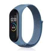 Zore Xiaomi ile uyumlu Mi Band 6 KRD-03 Hasır Kordon - 12