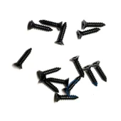 Klips, Menteşe, Ayak, Ağaç, Sunta Vidası 2,2x6,5mm - Siyah 100 Adet - 1