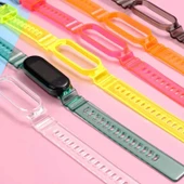 Zore Xiaomi ile uyumlu Mi Band 6 KRD-27 Silikon Kordon - 4