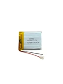 403443 3.7V 520 MAh Li-Polymer Pil Devreli/1.5A - 1