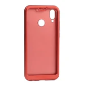 Zore Huawei ile uyumlu P Smart 2019 Kılıf 360 3 Parçalı Rubber Kapak - 8